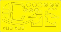 Harrier FRS1, FA2 BASIC mask for Airfix 1:72