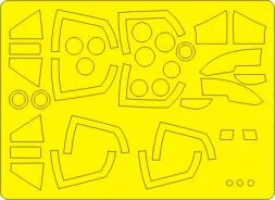 Harrier GR.1, GR.3, AV-8A EXPERT mask for Airfix 1:72