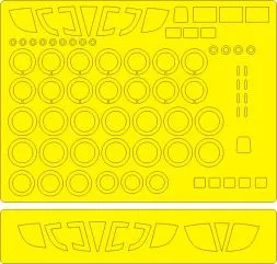 Tu-22M2 ADVANCED mask for Trumpeter 1:72