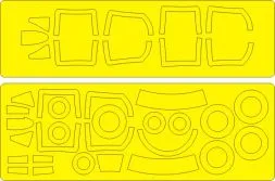 B-57B/G EXPERT mask for Italeri 1:72