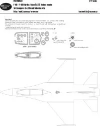 F-16B/D BASIC mask for Hasegawa 1:72