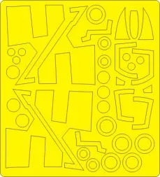 Phantom FG.1 BASIC mask for Airfix 1:72