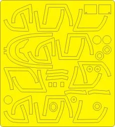 Yak-130 ADVANCE mask for Zvezda 1:72