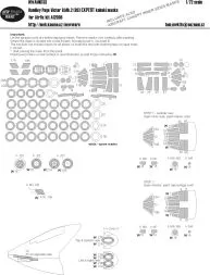 Handley Page Victor B.Mk.2 (BS) EXPERT mask for Airfix 1:72
