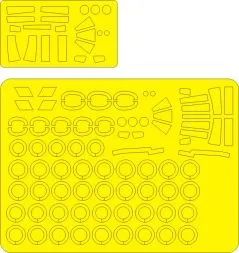 Handley Page Victor B.Mk.2 (BS) EXPERT mask for Airfix 1:72