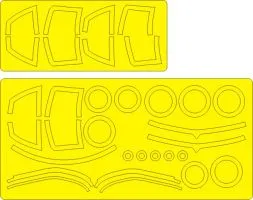 Saab J35F/J (O,S) EXPERT mask for Hasegawa 1:48