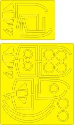 Meteor NF.14 ADVANCED mask for Sword 1:48