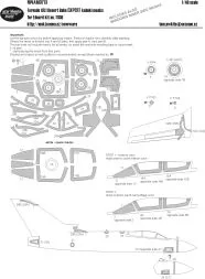 Tornad GR.1 EXPERT mask for Eduard/ Revell 1:48