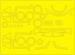 Hawker Hunter F.4/F.5/J34, F.6 EXPERT mask for Airfix 1:48