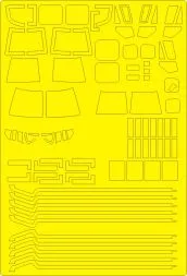 Westland Lynx AH-7 EXPERT mask for Airfix 1:48