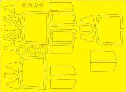 MiG-21UM EXPERT mask for Trumpeter 1:48