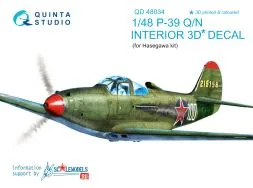P-39Q/N Interior for Hasegawa 1:48