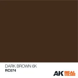 6K Dark Brown 10ml