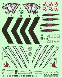 F-16 NATO Tiger Meet 2018 (Polish) 1:48