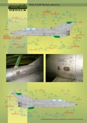 MiG-21 Polish stencils 1:48