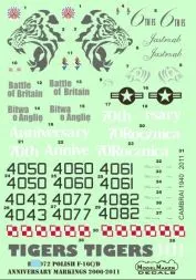 F-16C/D Anniversary markings 2006-2011 (Polish) 1:48