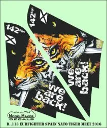 EF Typhoon - NATO Tiger Meet 2016 (Spanish) 1:48