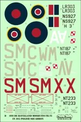 DH-98 Mosquito F.B. Mk. VI in Polish service 1:48