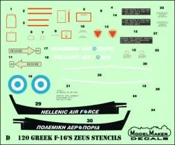 F-16C Block 52 ZEUS DEMO TEAM 2015 1:48