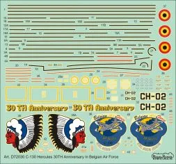 C-130 Hercules 30TH Anniversary 1:144