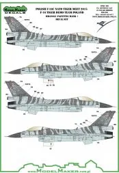 F-16 Tiger Demo Team Poland 1:32