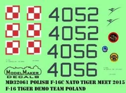 F-16 Tiger Demo Team Poland 1:32