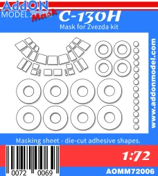 C-130H mask for Zvezda 1:72