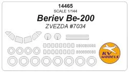 Be-200 mask for Zvezda 1:144