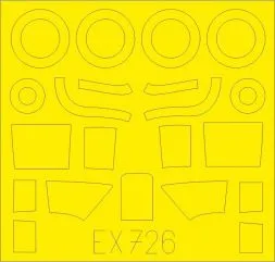 Beaufighter Mk.IF mask for Revell 1:48