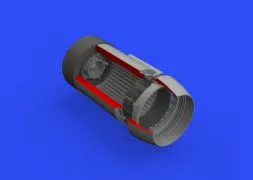 MiG-23BN exhaust nozzle 1:48
