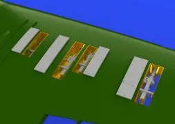 Spitfire Mk. I gun bays for Eduard 1:48