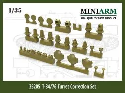 T-34/76 Correct set for turret 1:35