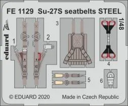 Su-27S seatbelts STEEL 1:48