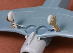 Fiat G.50/bis undercarriage set for Fly 1:72