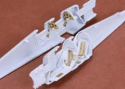 DH-82A Tiger Moth cockpit set for Airfix 1:48