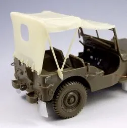 Willys Jeep Tarp Set for Tamiya 1:35