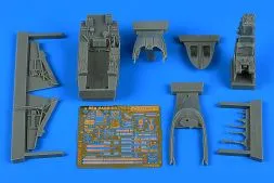 Sea Harrier FRS.1 cockpit set for Kinetic 1:48