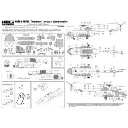 Mil Mi-8AMTsh "Terminator (APU Safir-5) conversion set 1:72