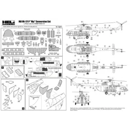 Mil Mi-171P Conversion set 1:72
