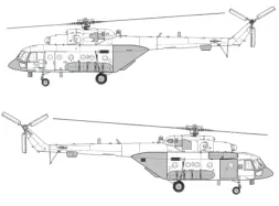 Mil Mi-8 AMTSh Conversion set (close Ramp) 1:72