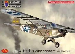 Piper L-4 „Grasshopper w/Bazookas 1:72