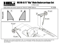 Mil Mi-8 Main Undercarriage 1:72