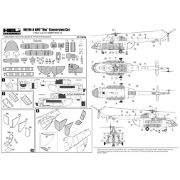 Mil Mi-8AMT Conversion for Hobby Boss 1:72