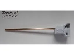 T-34/57 ZIS-4 57mm gun barrel w/ Mask 1:35