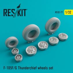 F-105F,G wheels set 1:32
