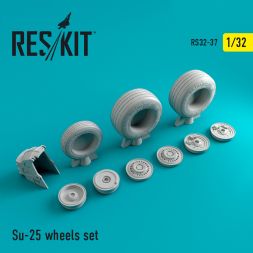 Su-25 wheels set 1:32