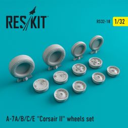A-7 A/B/C/E Corsair II wheels set 1:32