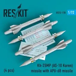 Kh-25MP(AS-10 Karen) missile  with APU-68 1:72