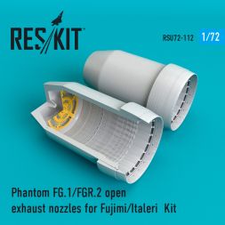 Phantom FG.1/FGR.2 open exhaust nozzles for Fujimi 1:72