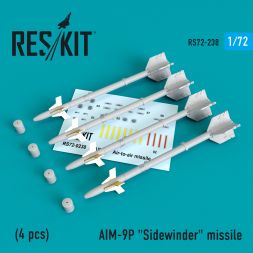 AIM-9P Sidewinder missile 1:72